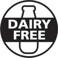 Dairy free badge, not a claim made for this product