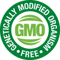 GMO free badge, not a claim made for this product