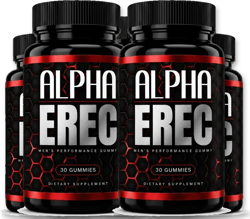 Alpha Erec 6-bottle pack, front labels